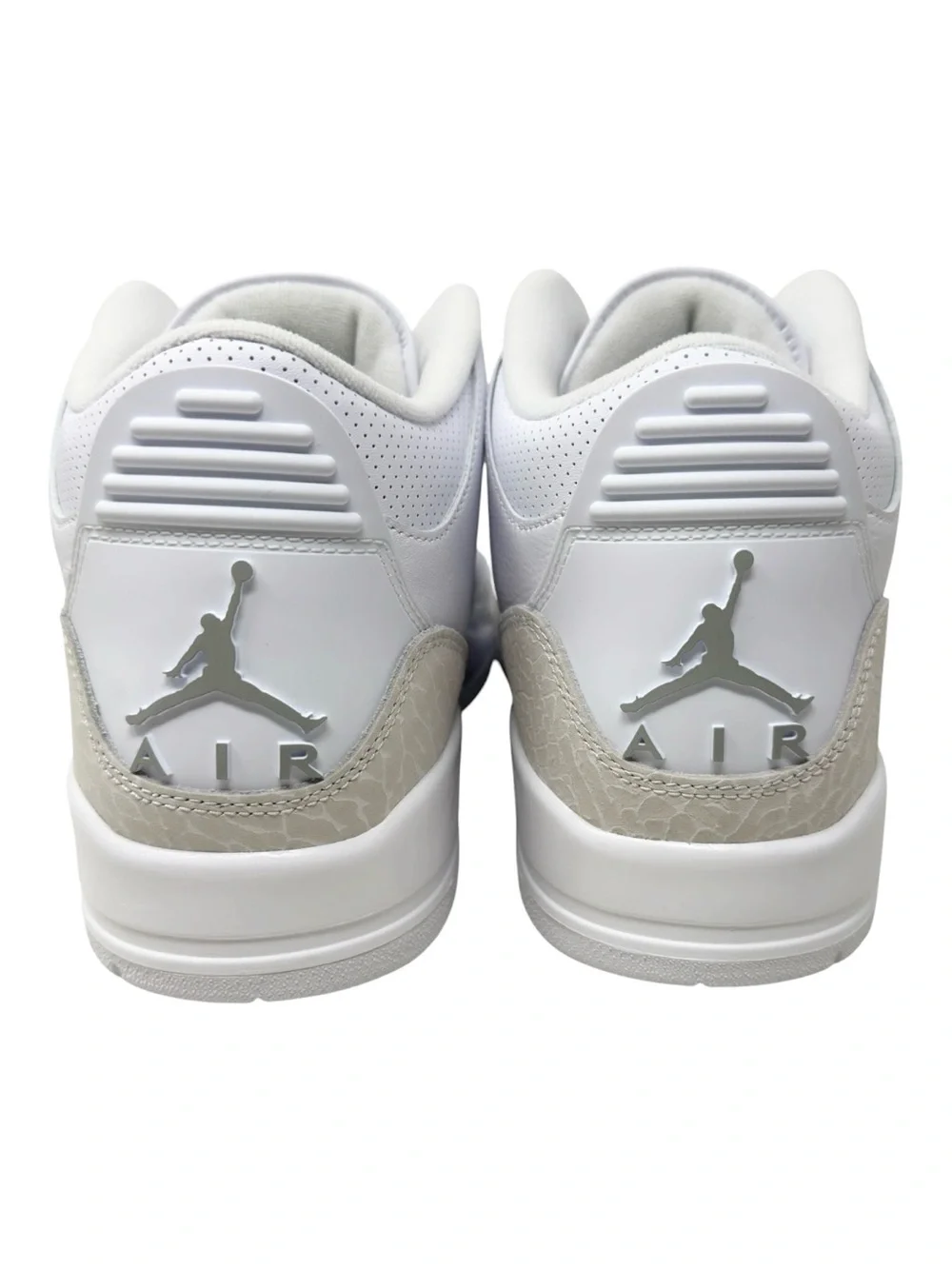 Air Jordan 3 Retro Pure Money CT8532-111 White/Metallic Silver Size 14